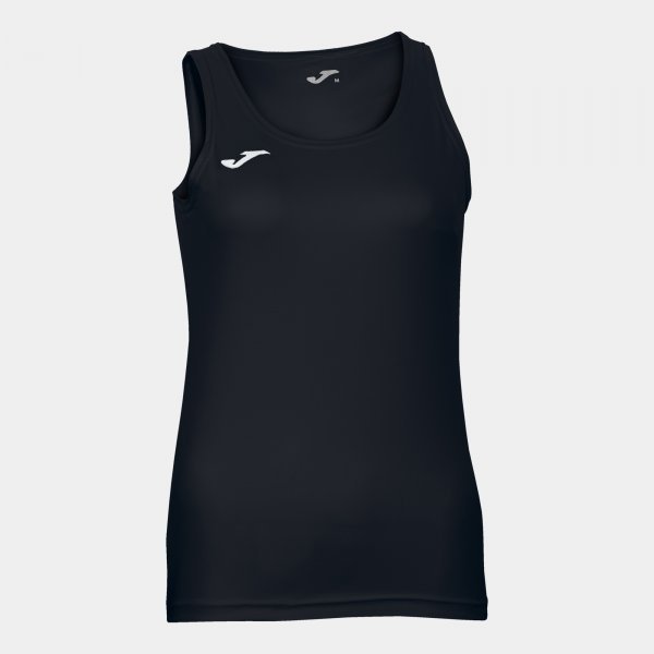 T-SHIRT DIANA BLACK SLEEVELESS WOMAN