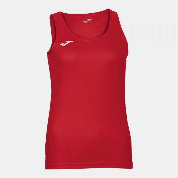 T-SHIRT DIANA RED SLEEVELESS WOMAN