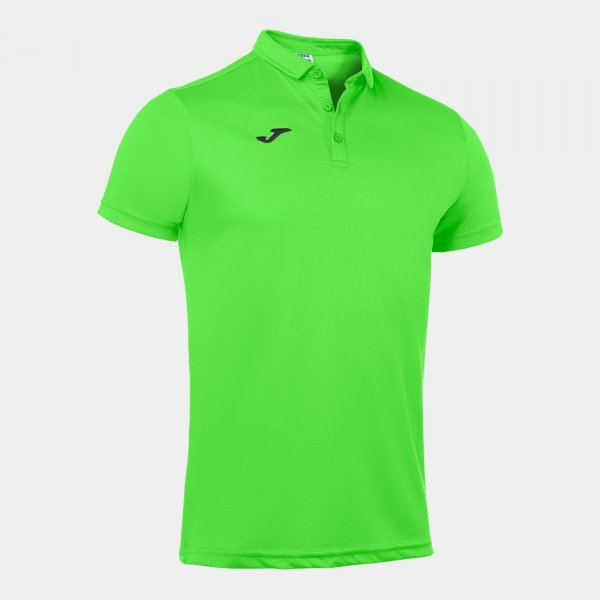 POLO SHIRT GREEN FLUOR S/S