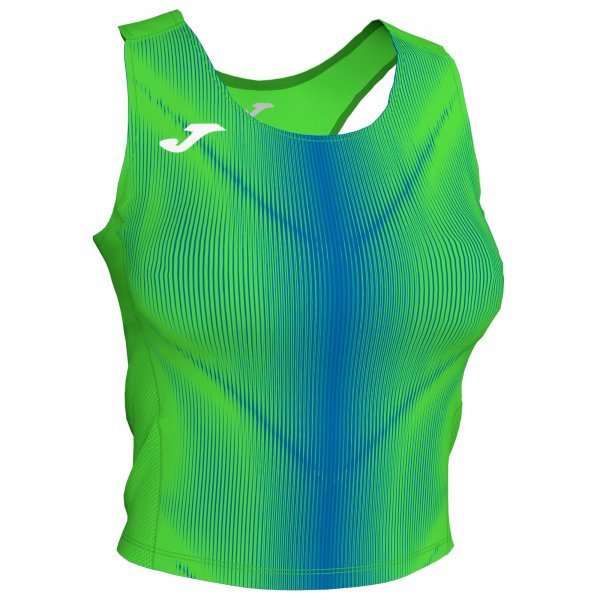 OLIMPIA TOP FLUORESCENT GREEN-ROYAL