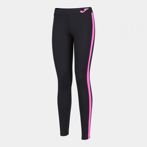 LONG BLACK-PINK FLUGOLD MESH LEGGINGS