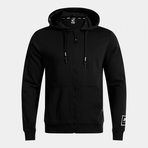URBAN STREET ZIP-UP HOODIE BLACK