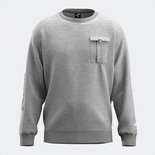 URBAN STREET SWEATSHIRT MELANGE GRAY