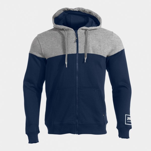 URBAN STREET ZIP-UP HOODIE NAVY BLUE