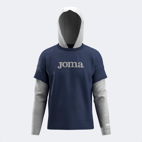 URBAN STREET LONG SLEEVE T-SHIRT NAVY BLUE