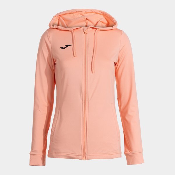 SCULPTURE II ZIP-UP HOODIE ORANGE