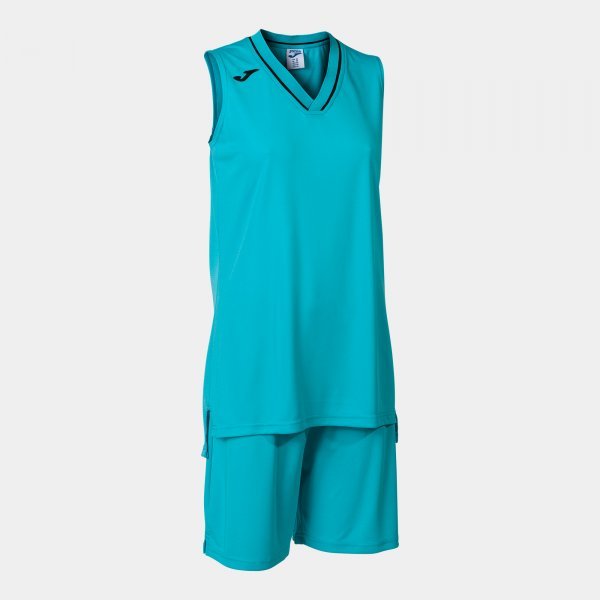 ATLANTA TWO-PIECE TURQUOISE FLUORESCENT BLACK