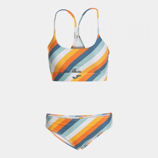 SANTA MÓNICA II BIKINI ORANGE WHITE
