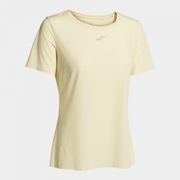 INDOOR GYM SHORT SLEEVE T-SHIRT BEIGE