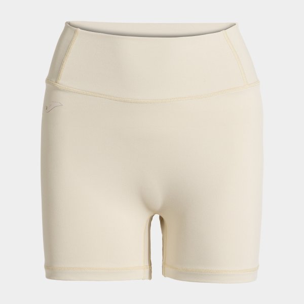 INDOOR GYM SHORT TIGHTS BEIGE