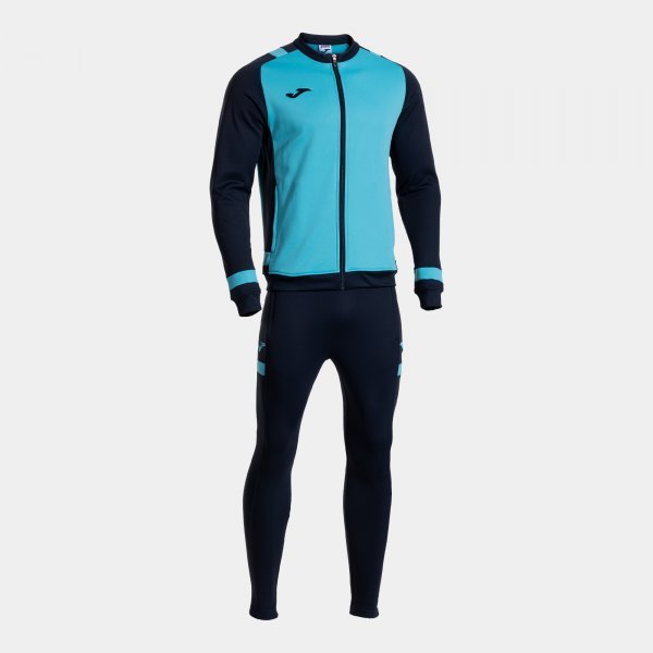 PHOENIX III TRACKSUIT FLUOR TURQUOISE NAVY BLUE