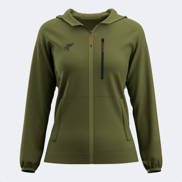 MYSTIC ZIP-UP HOODIE GREEN