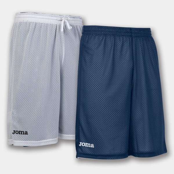 SHORT BASKET REVERSIBLE ROOKIE NAVY-WHITE