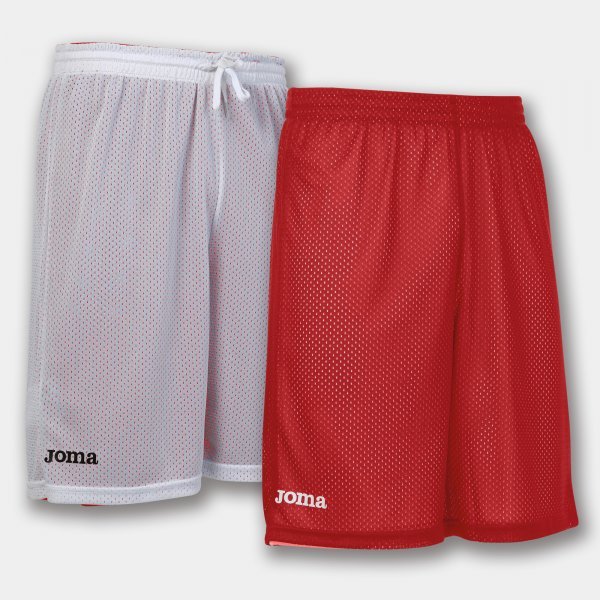 SHORT BASKET REVERSIBLE ROOKIE RED-WHITE