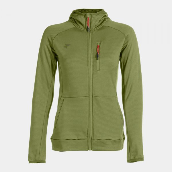 MYSTIC ZIP-UP HOODIE GREEN