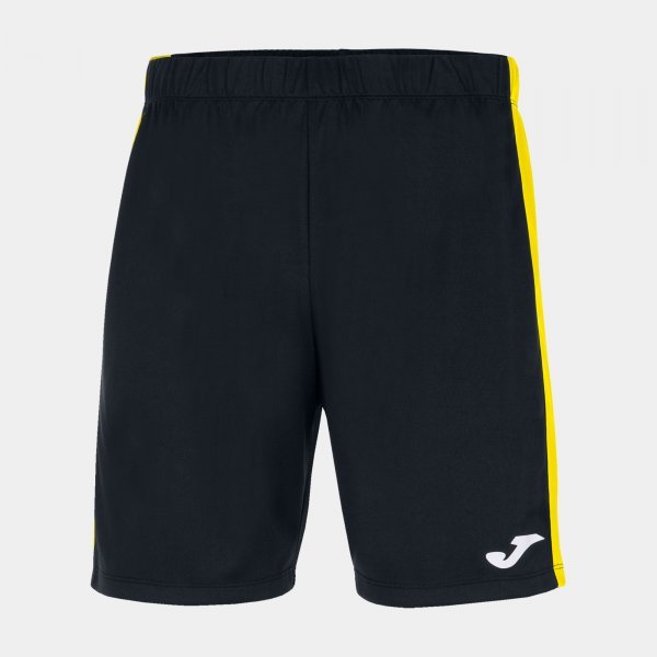 BLACK-YELLOW ACADEMY SHORTS