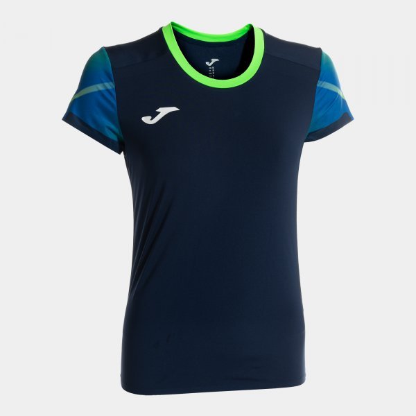 ELITE XI SHORT SLEEVE T-SHIRT NAVY FLUOR GREEN