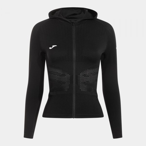 R-TRAIL NATURE ZIP-UP HOODIE BLACK