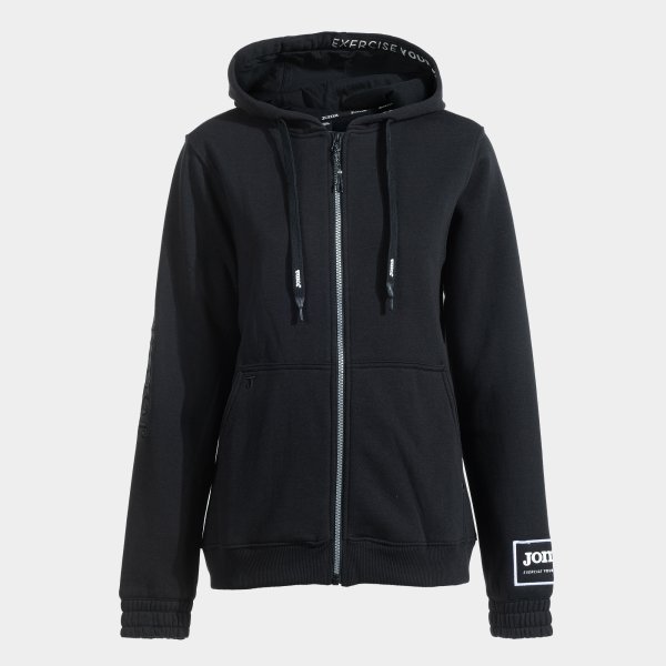 URBAN STREET ZIP-UP HOODIE BLACK