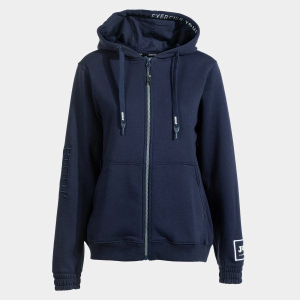 URBAN STREET ZIP-UP HOODIE NAVY BLUE