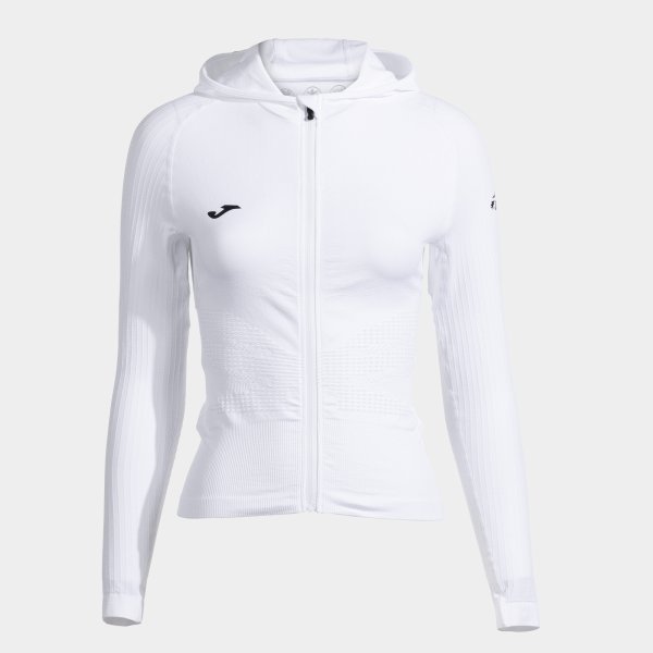 R-TRAIL NATURE ZIP-UP HOODIE WHITE