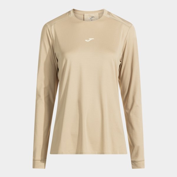 BREATH LONG SLEEVE T-SHIRT BEIGE