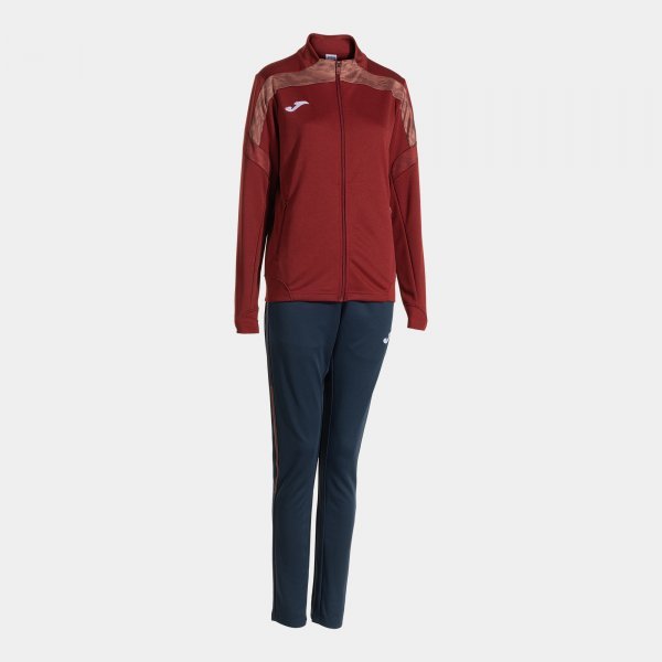 CHAMPIONSHIP VIII TRACKSUIT BURGUNDY NAVY BLUE