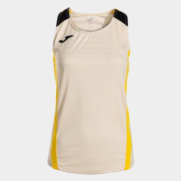 MONTREAL SLEEVELESS SHIRT BEIGE YELLOW