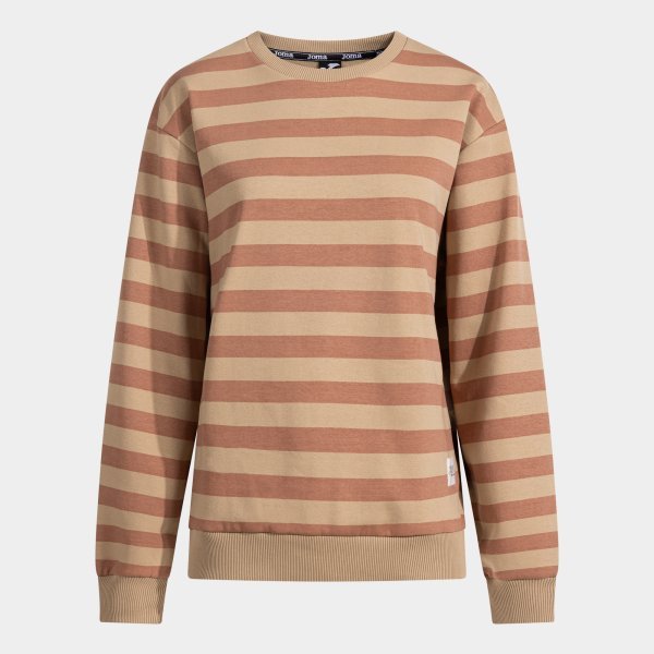 MIMETIC SWEATSHIRT LIGHT BROWN