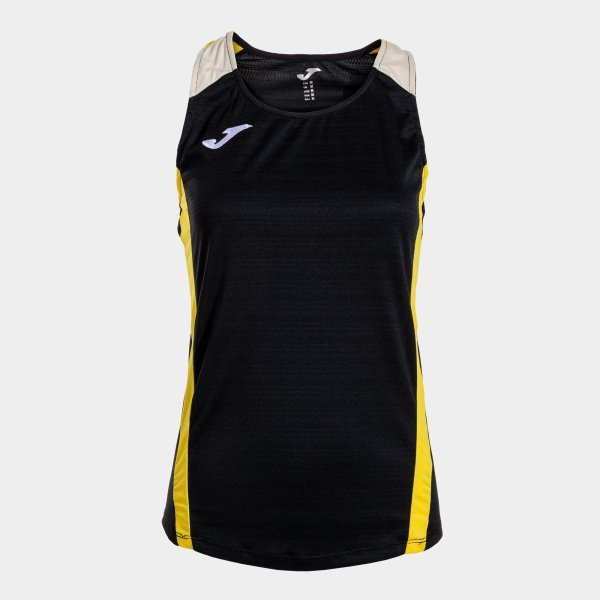 MONTREAL SLEEVELESS SHIRT BLACK YELLOW