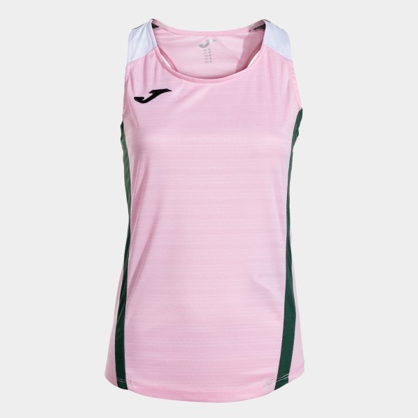 MONTREAL SLEEVELESS SHIRT PINK MX GREEN