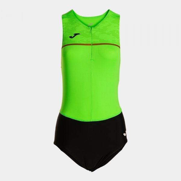 RECORD III BODYSUIT FLUOR GREEN BLACK