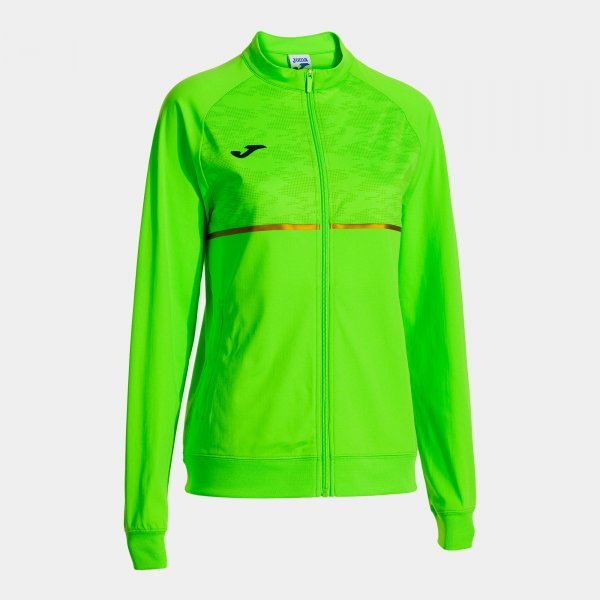 RECORD III FULL ZIP SWEATSHIRT FLUOR GREEN