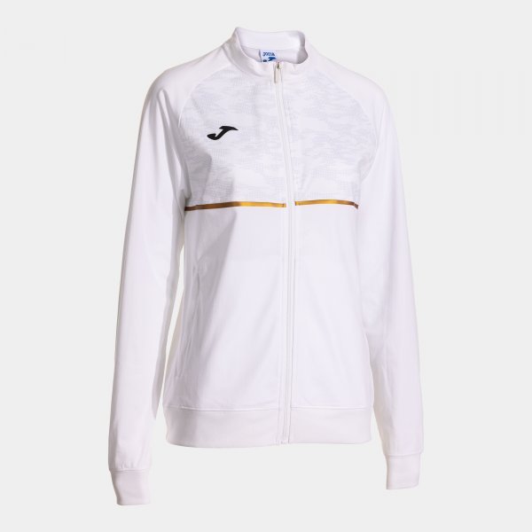 RECORD III FULL ZIP SWEATSHIRT WHITE