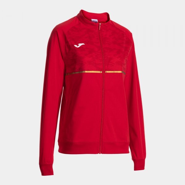 RECORD III FULL ZIP SWEATSHIRT RED