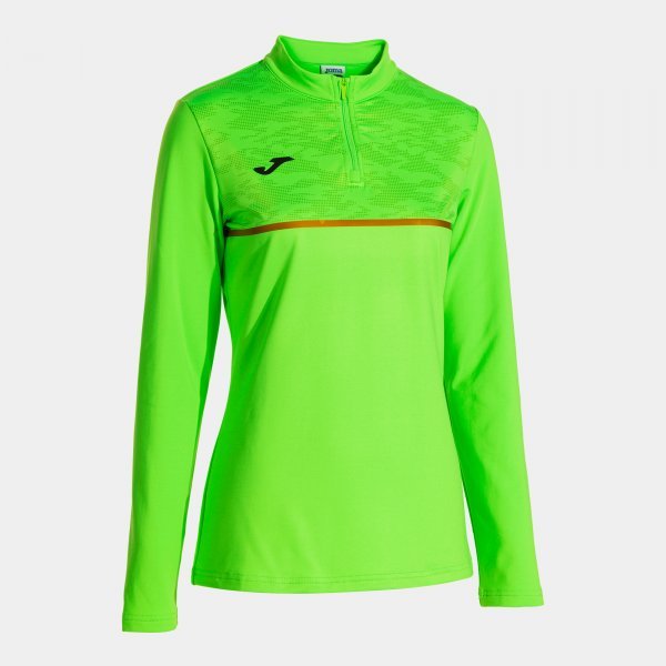 RECORD III SWEATSHIRT FLUOR GREEN