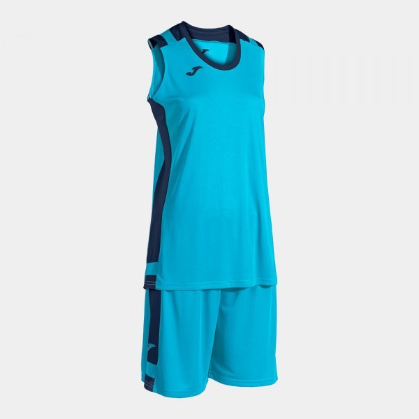 LIDER BASKET SET FLUOR TURQUOISE DARK NAVY