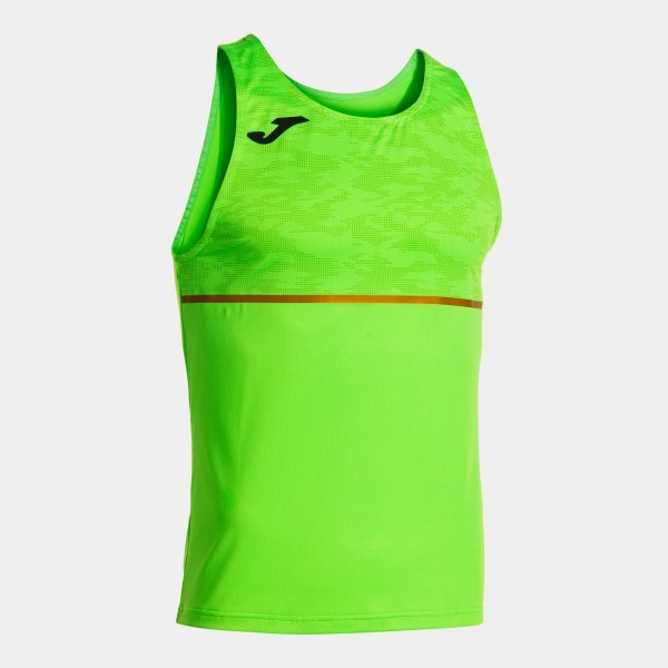 RECORD III SLEEVELESS SHIRT FLUOR GREEN
