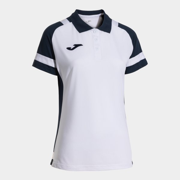 PHOENIX III SHORT SLEEVE POLO WHITE NAVY BLUE