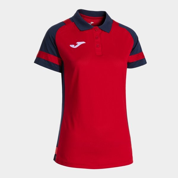PHOENIX III SHORT SLEEVE POLO RED NAVY BLUE