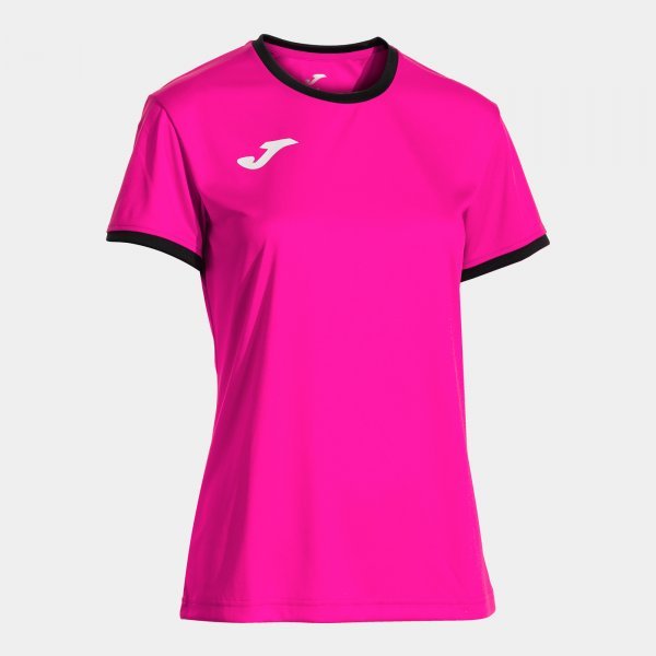 COMBI PREMIUM SHORT SLEEVE T-SHIRT FLUOR PINK BLACK