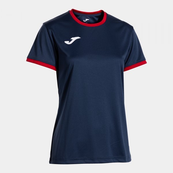 COMBI PREMIUM SHORT SLEEVE T-SHIRT NAVY BLUE RED