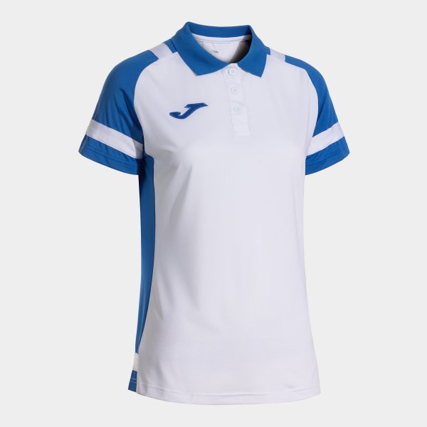 PHOENIX III SHORT SLEEVE POLO WHITE ROYAL BLUE