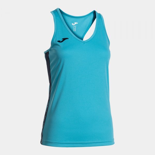 OLIMPIADA TANK TOP FLUOR TURQUOISE DARK NAVY