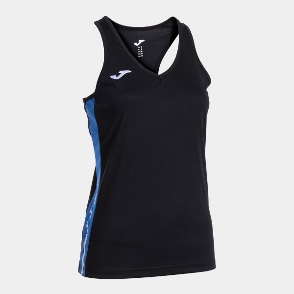 OLIMPIADA TANK TOP BLACK ROYAL BLUE