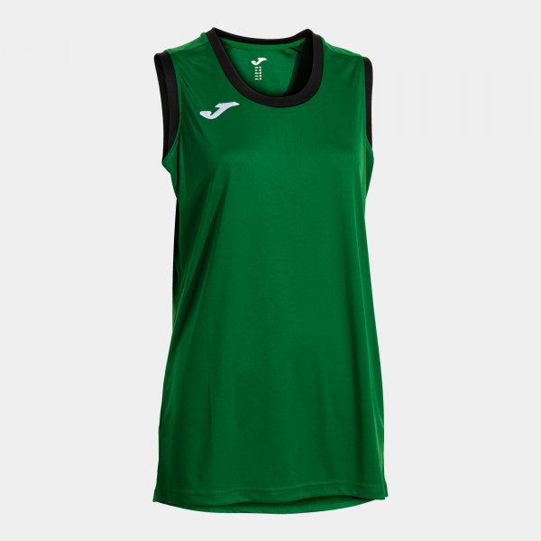 FINAL BASKET II SLEEVELESS SHIRT GREEN BLACK