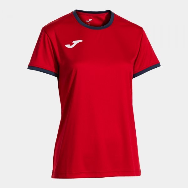 COMBI PREMIUM SHORT SLEEVE T-SHIRT RED NAVY BLUE