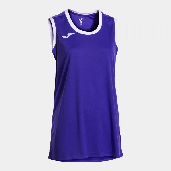 FINAL BASKET II SLEEVELESS SHIRT VIOLET WHITE
