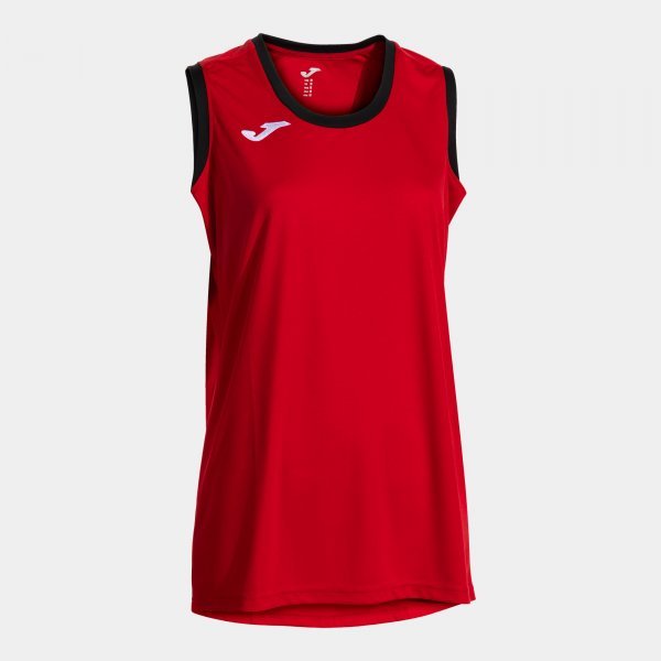 FINAL BASKET II SLEEVELESS SHIRT RED BLACK