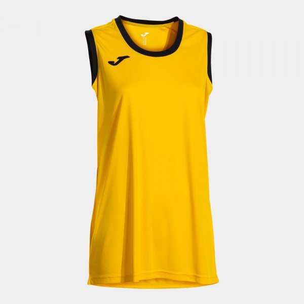 FINAL BASKET II SLEEVELESS SHIRT YELLOW BLACK
